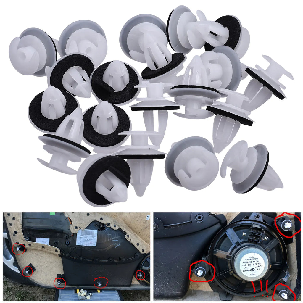 Interior Plastic Trim Clips Door Card Panel Fascia Lining Dashboard 51411973500 For BMW 3/5/7 E36 E34 E46 E38 E39 X5 M3 M5 Z3