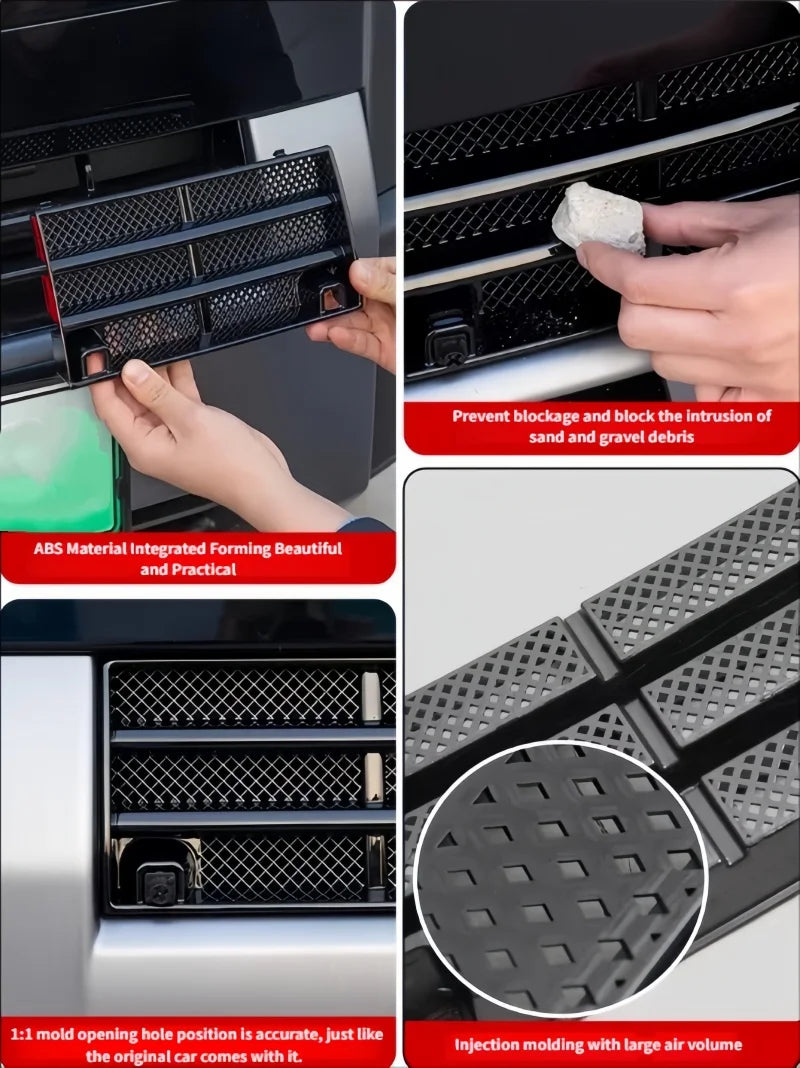 Car Front Grille Radiator Protection Net Fit for BYD Leopard 7 Titanium 7 Modified Original Car High Air Volume Insect Screen