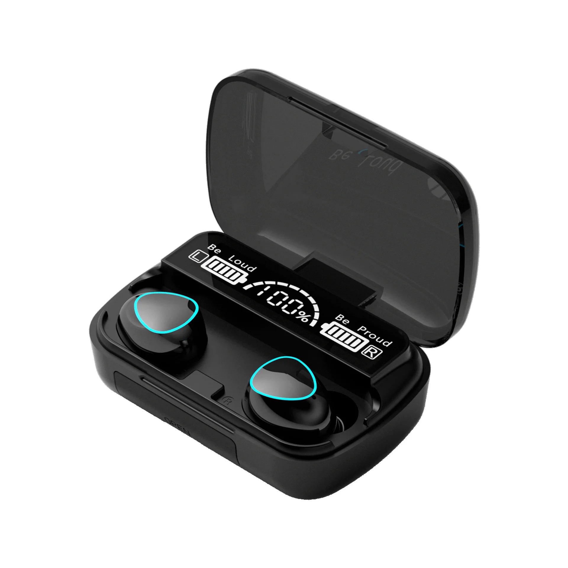 Auricolari M10 Nuovi Arrivi Cuffie Wireless Auricolari di Alta Qualità Suono Perfetto Sport Giochi Musica Cuffie BT con Power Bank