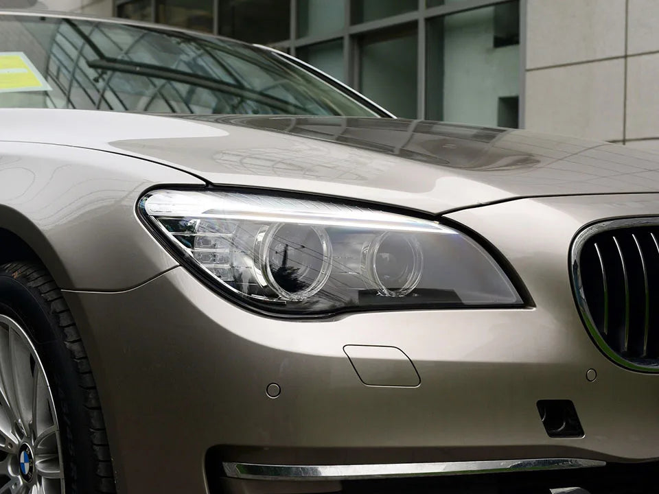 For BMW 7 Series F01 F02 730 735 740 745 750 760 2009-2015 Headlight Shell Lampshade Headlamp Cover Lamp Transparent Plexiglass