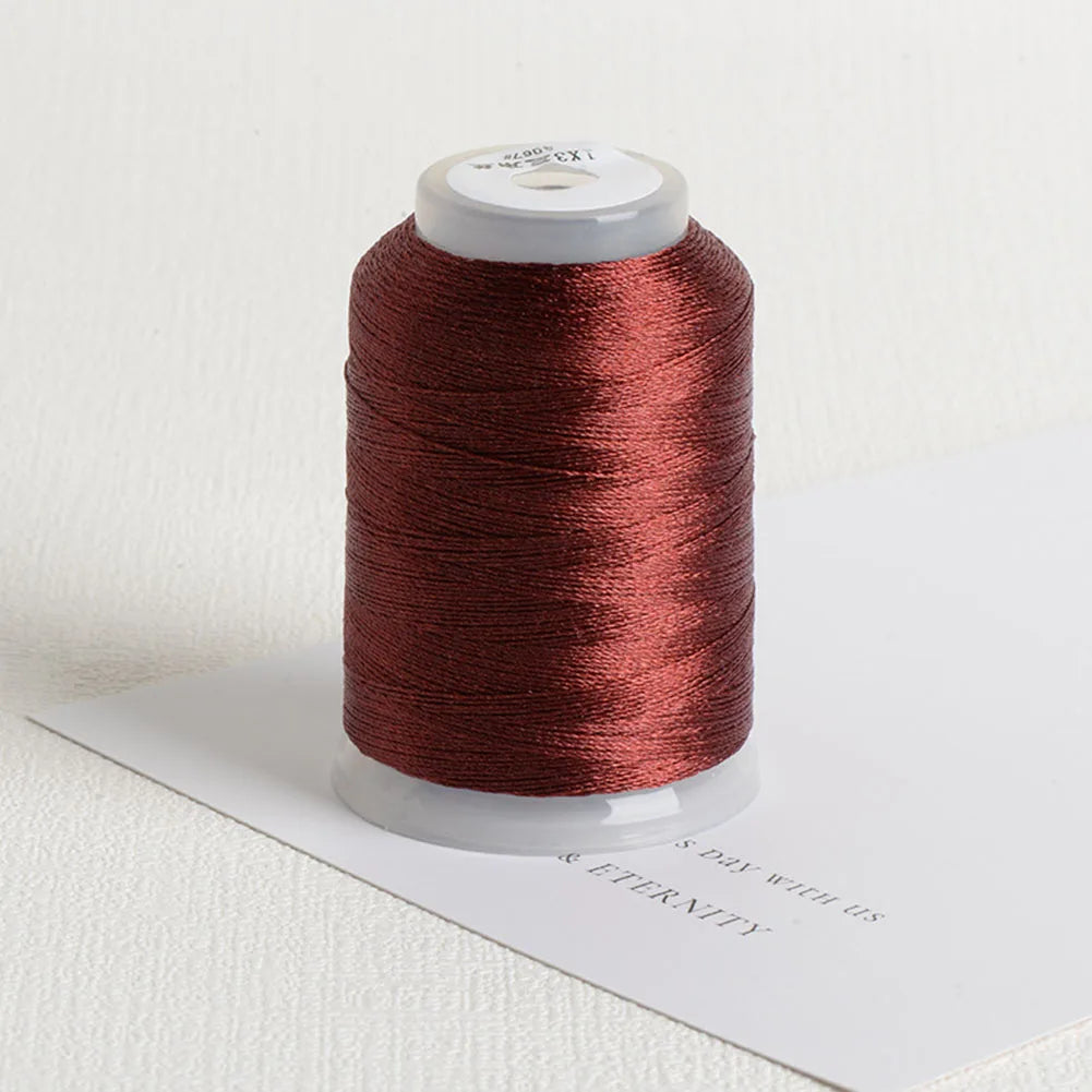 350m/rotolo Filo da ricamo per cucito fai da te, strumenti per cucito a punto croce, braccialetto di pizzo, corda intrecciata, nodi di pizzo, decorazione di gioielli