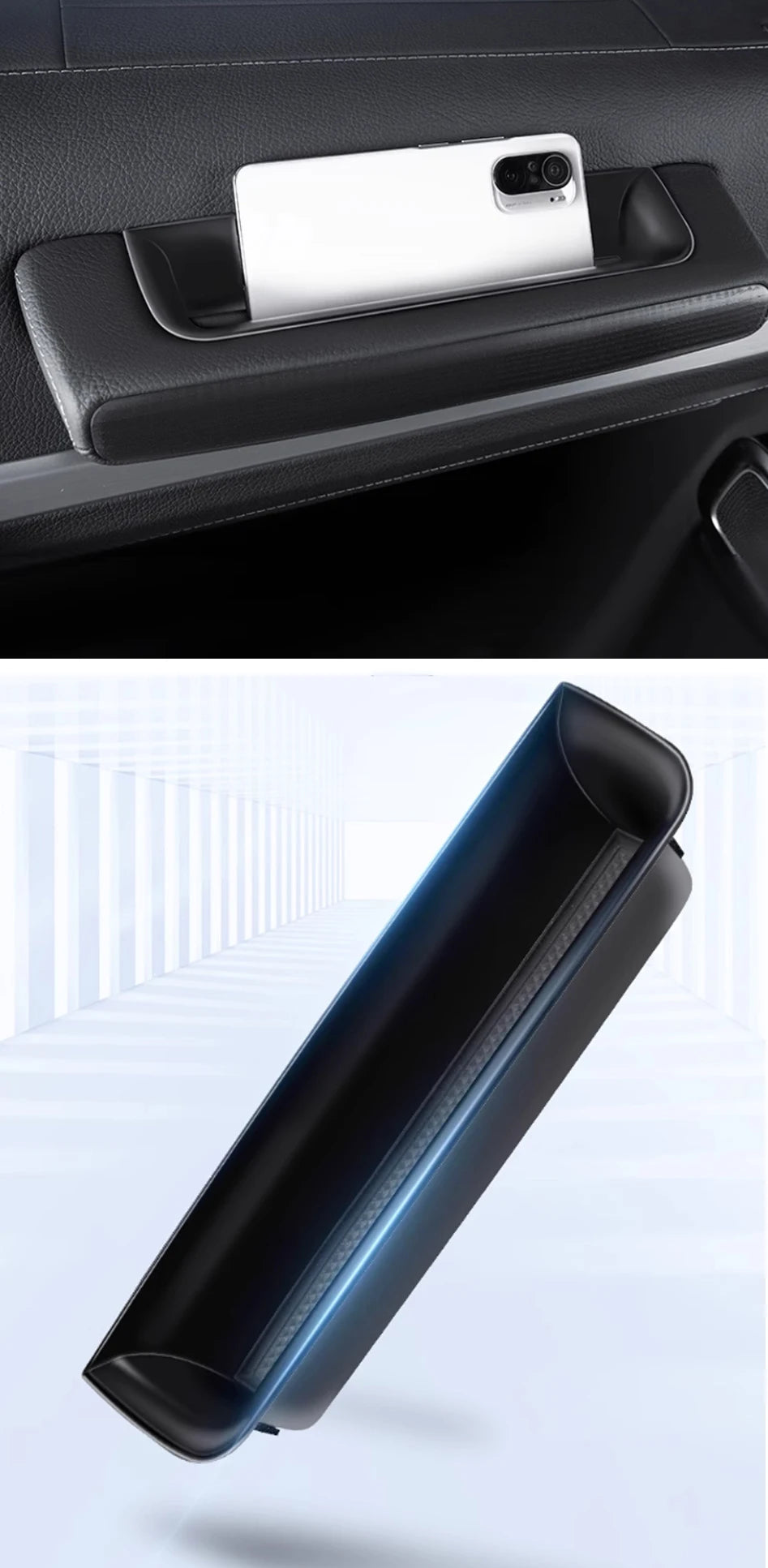 My Good Car ABS Car Copilot Seat Storage Box for Mercedes Benz G Class W463 W464 Wagon G500 G55 G63 Tray Case Organizer