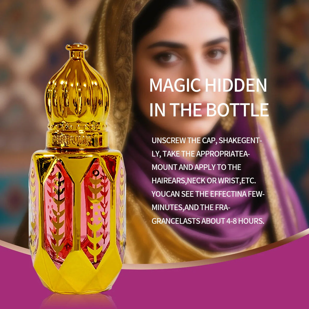 10ML Arabische parfum Midden-Oosten Dikke geurolie Lichaamsgeur bedekkend Eau De Parfum Langdurig Draagbaar Pipet Parfums