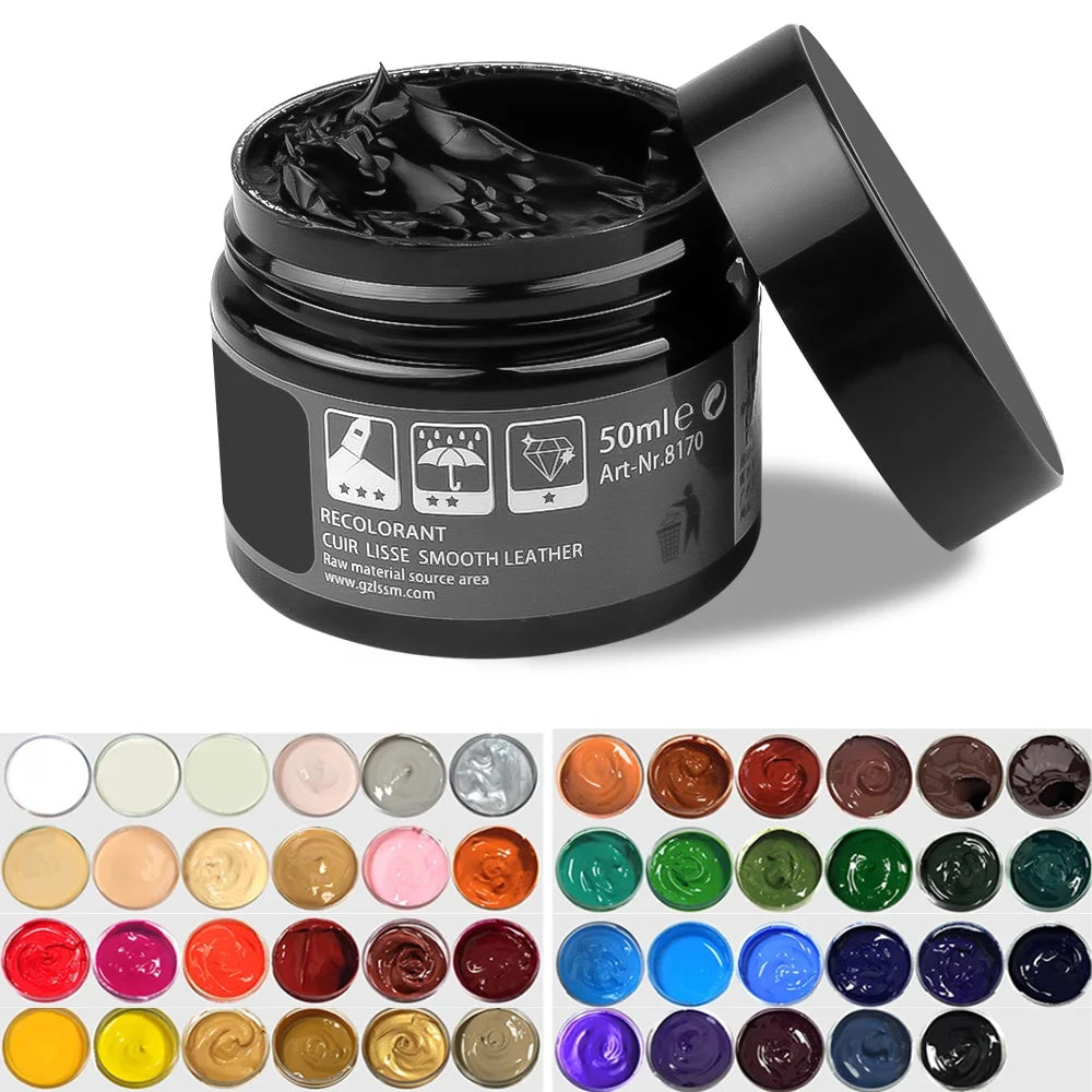 Car Leather Repair Kit Liquid Skin Recoloring Balm No Heat Repair Tool Auto Seat Holes Scratch Cracks Rips Restoration Set Shoes
