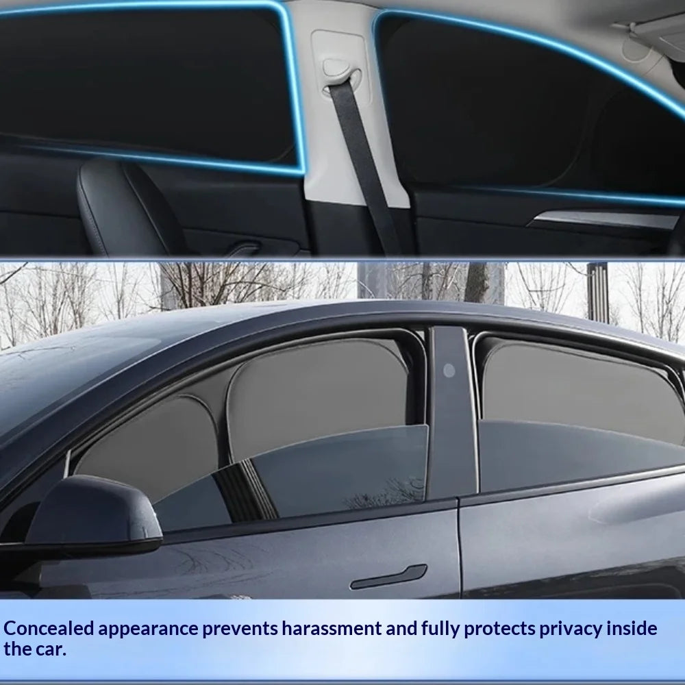 For BYD Leopard 5 Leopard 8 Ti3 Ti7 2023-2026 Full Blackout Sunshade 0 Light Leakage Heat Insulation Privacy Curtain