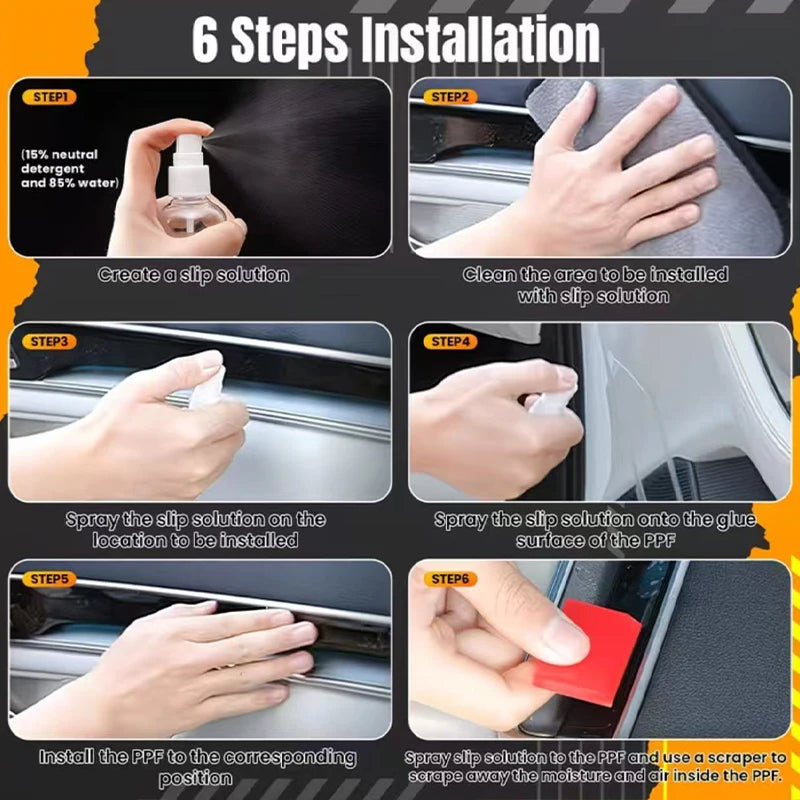Fit for DENZA B8 2025 Clear TPU PPF Anti Scratch Gear GPS Navigation Instrument Center Console Interior Repair Decor Protective