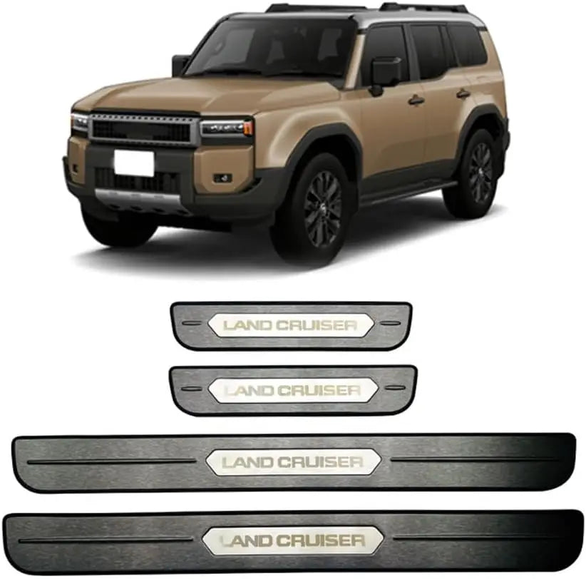 FOR Land Cruiser lc250  Step Guard Side Step Guard Cover Garnish Wear-resistant Plate 4pcs Land Cruiser 250