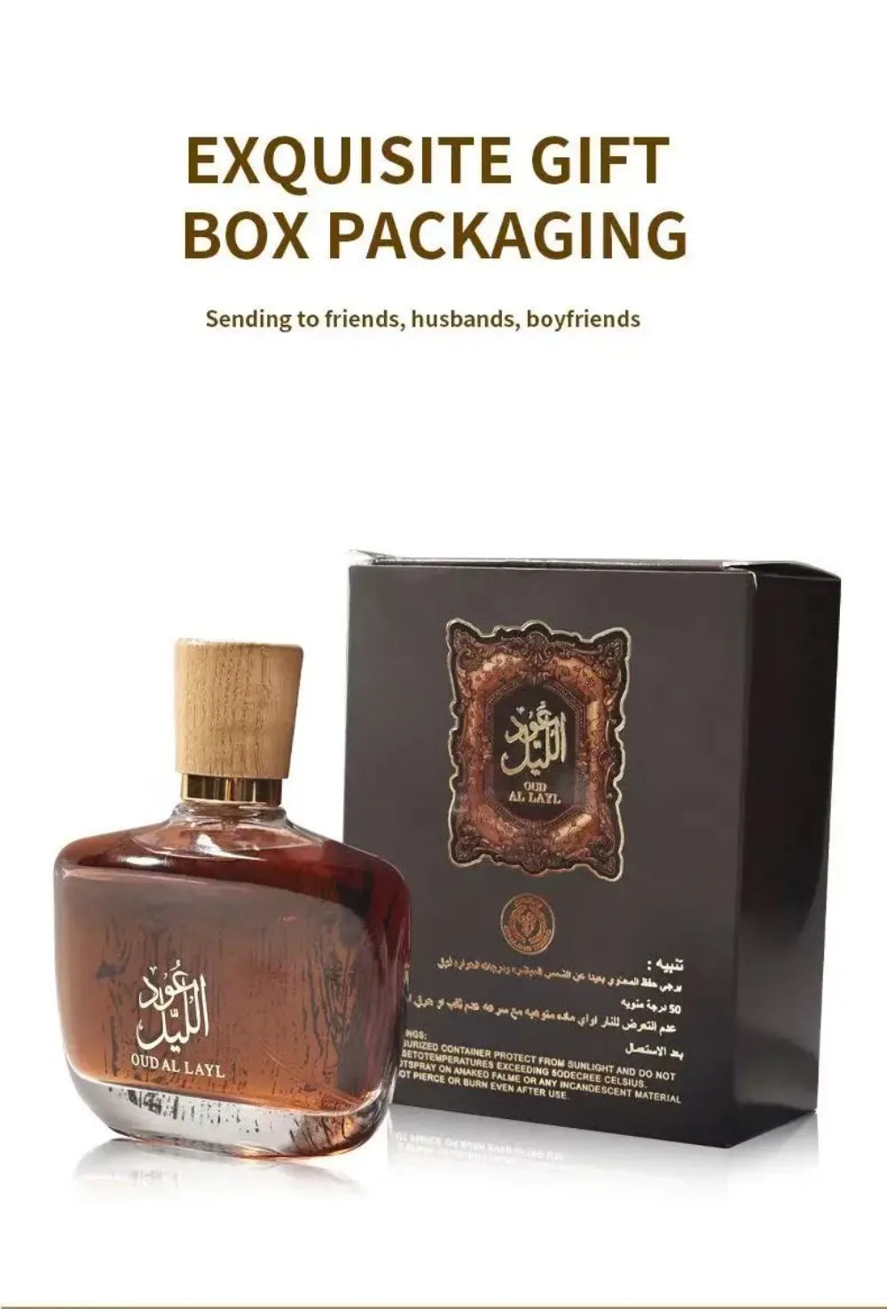 Attira le donne – Profumo "Wild Boys". Profumo Spray da Uomo 100ML, Fragranza Mista: Oud, Latte e Sandalo. Romanticismo a lunga durata