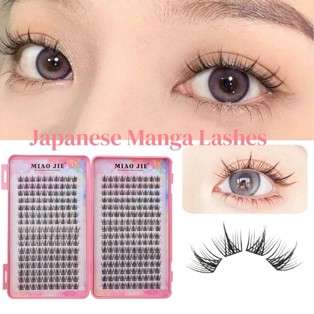 MIAOJIE Hoge Kwaliteit Beauty Wimperboek 32 Rijen Wimpers 384 Stuks Wimperclusters