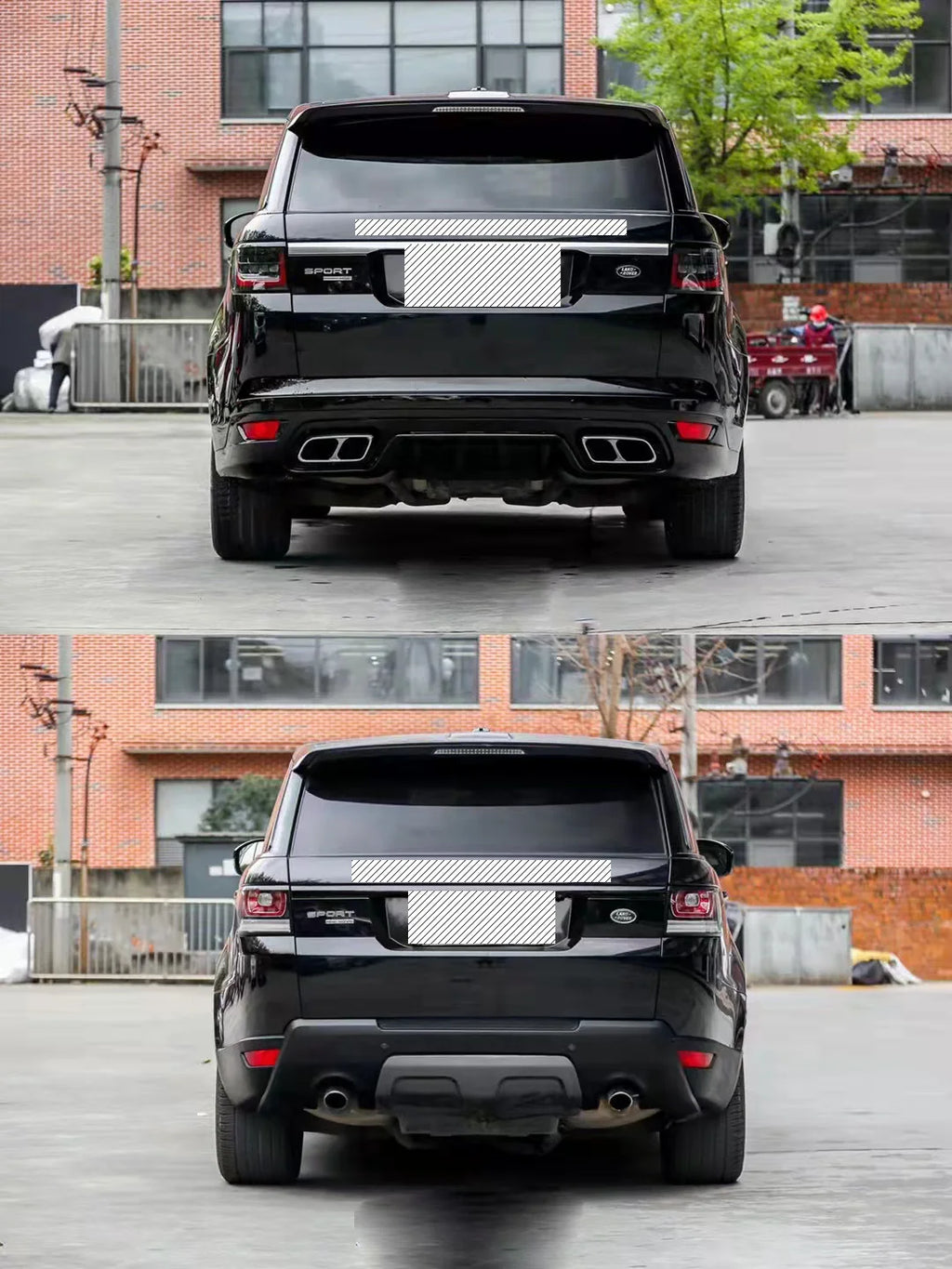 Hot Sale Upgrade Convert SVR Model Body Kit Facelift Big Surround Land  Range Rover Sport L494 2014-2017 up to 2018-2022