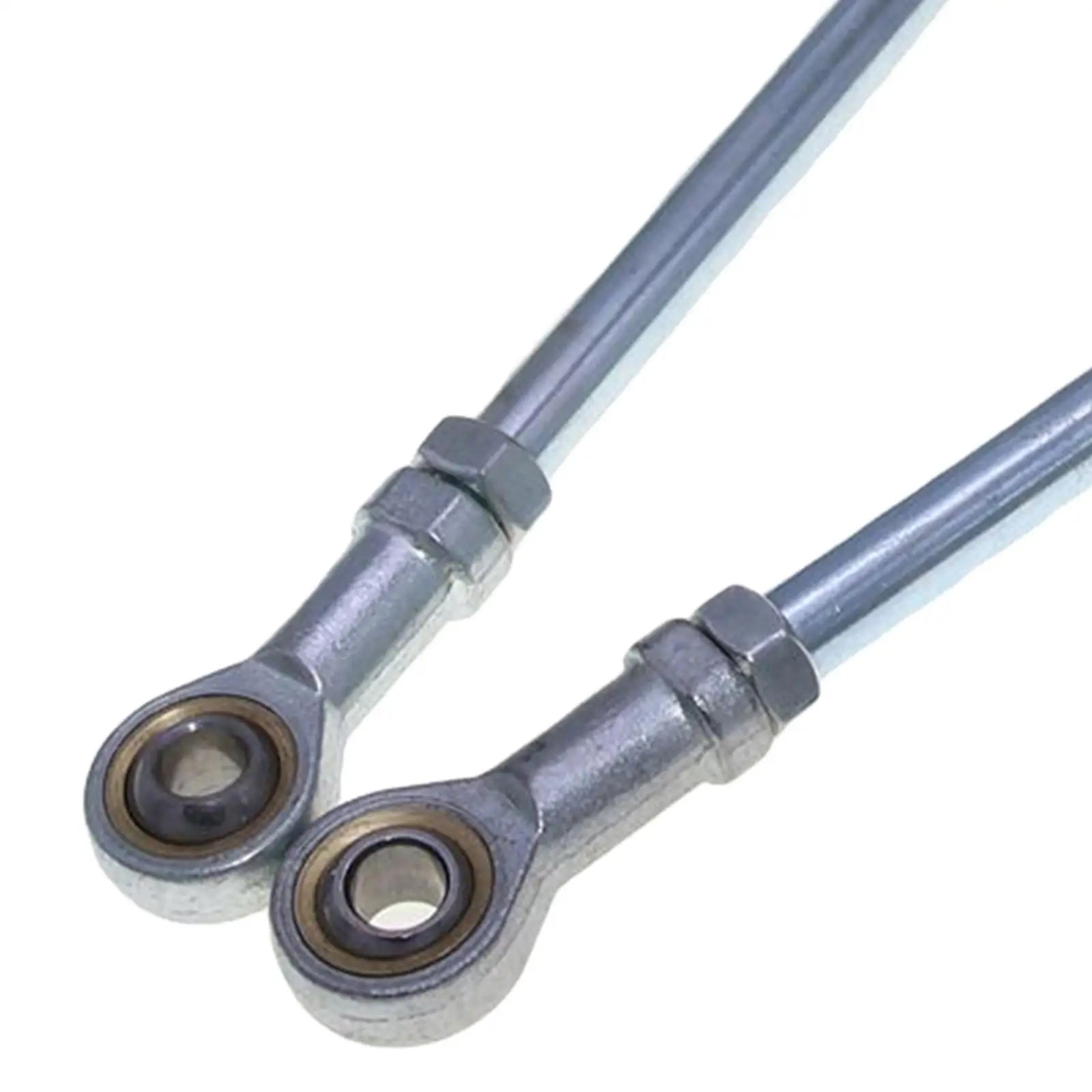 M10 Alloy Steering Tie Rod Ball Joiner Short Pull Rod 310mm Durable Parts for ATV Quad Go Karting Vehicle