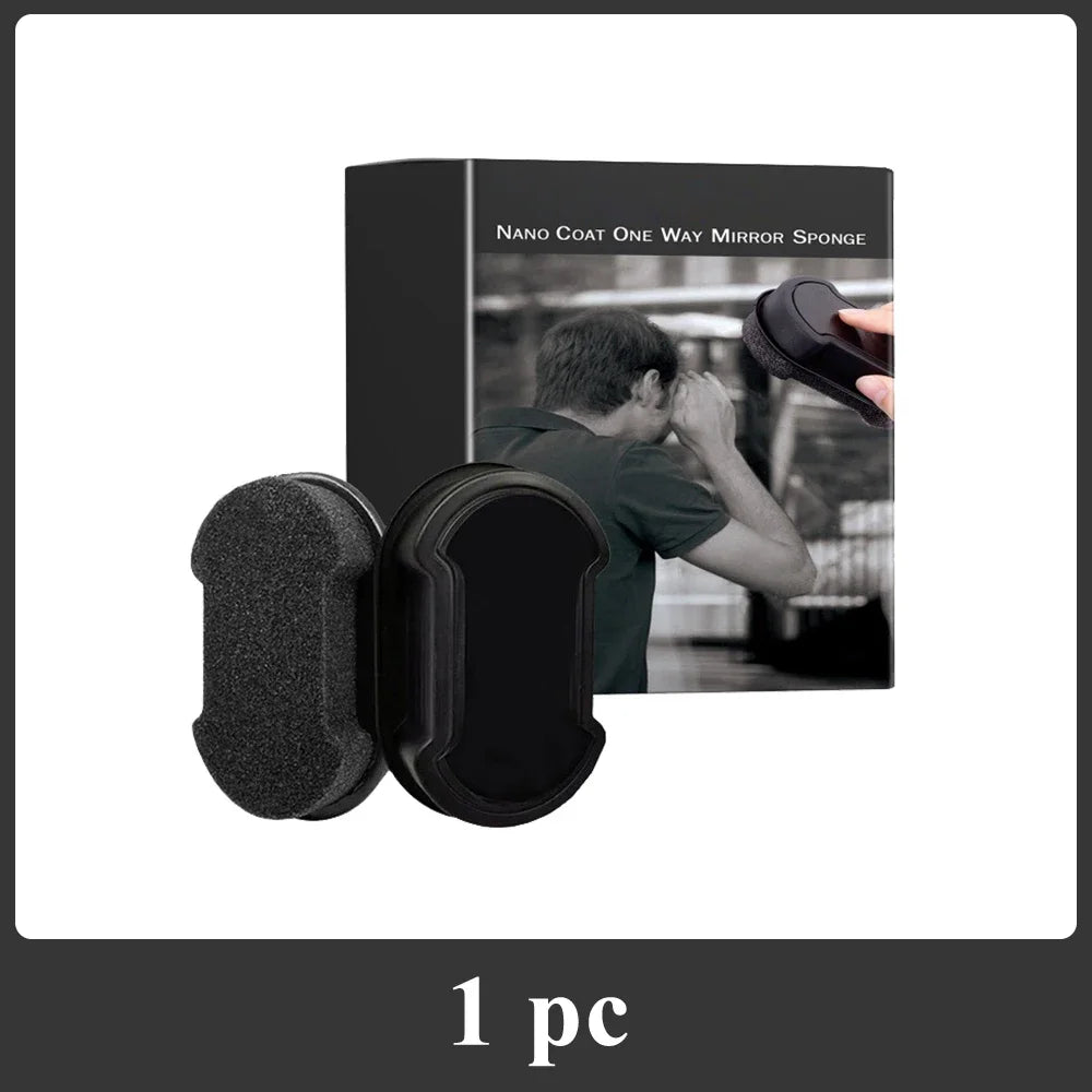 Anti Peeping Glass Cleaning Sponge Isolate Glass From Light Dedicated for Privacy Protection in Cars & Home Effective Anti-theft