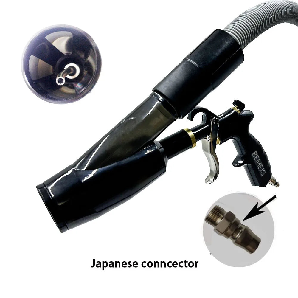 Car Interior Detailing Air Blow Gun &vacunm Gun,Cleaning Gun Quickly Blasts Dirt and Dust from Surface Works with Air Compressor