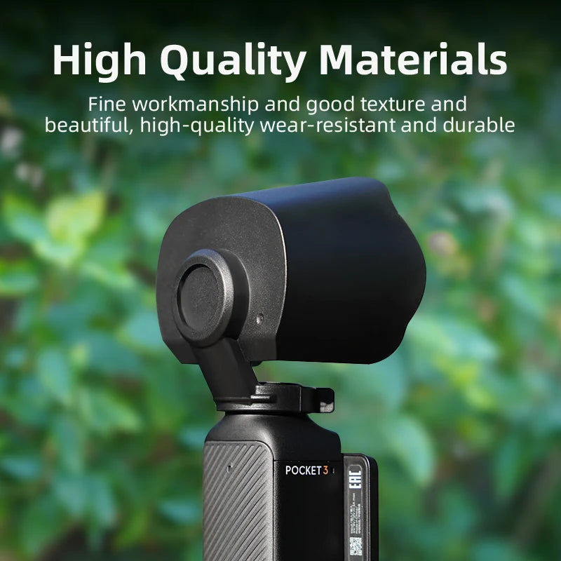 Voor DJI OSMO POCKET 3 Lenskap Zonnekap Cover Sportcamera Anti-Verblinding Beschermhoes Accessoires
