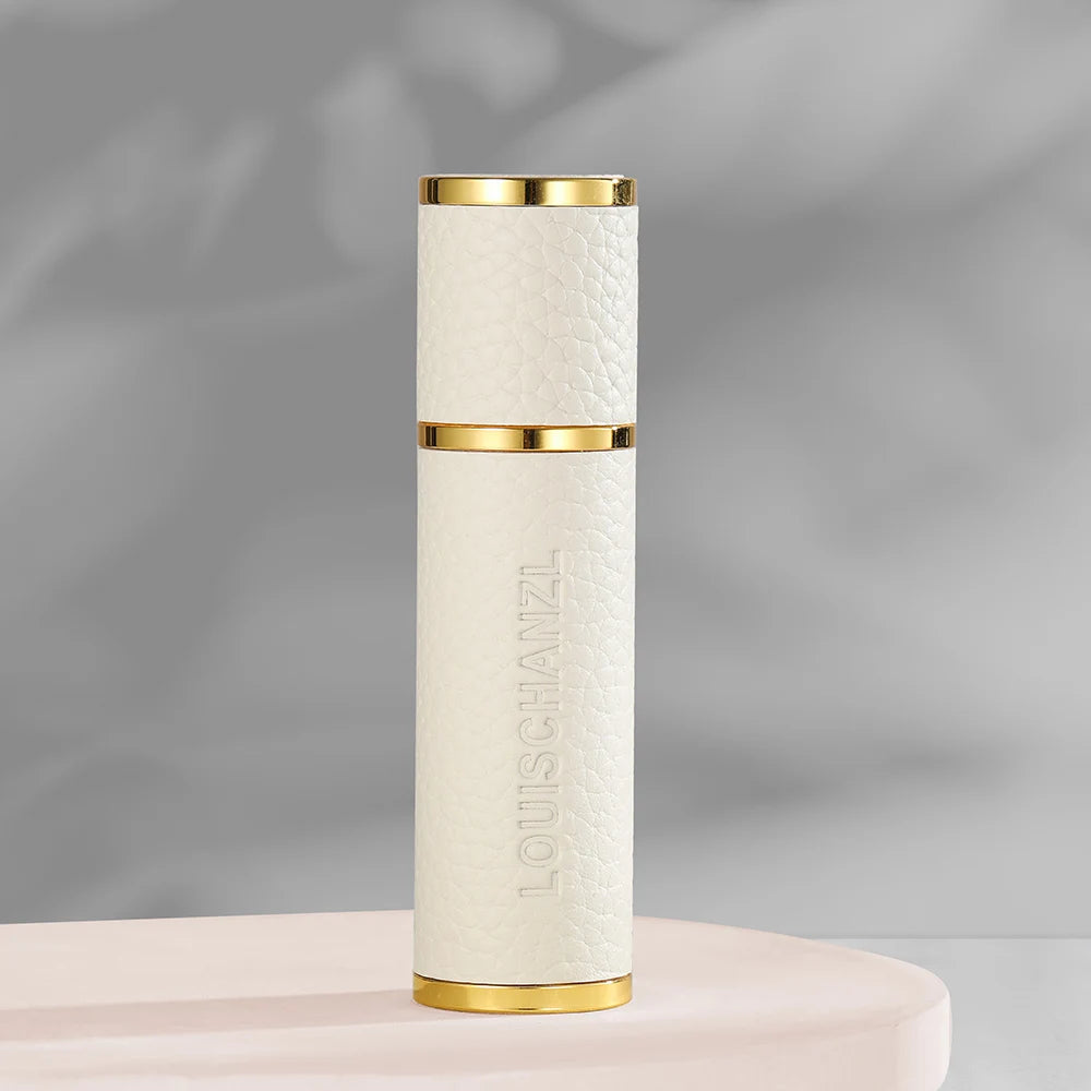 Louischanzl magnet Perfume Atomizer Bottle Portable leather Sprayer for Boarding Tight Sealing Travel Perfume Spray gift 5ml