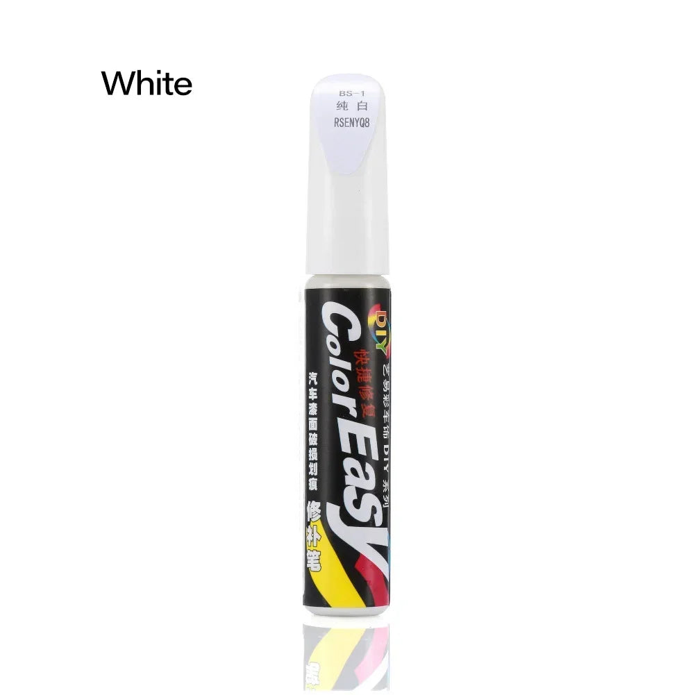 Car Paint Scratches Repair Pen Brush Waterproof Paint Marker Pen Car Tyre Tread Care Automotive Maintain Black White Red Silver