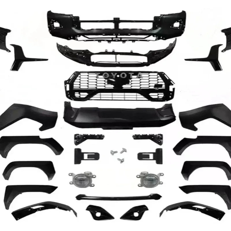 Weknown High Quality Auto Parts Car Body Kit   Hilux 2020-2022 Change Upgr To Hilux  2023 GR SPORT