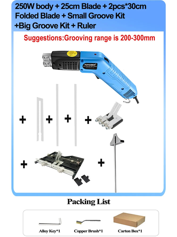 Macchina Utensile Taglierina a Caldo ad Aria Fredda per Taglio di Gommapiuma, Scanalature, Scanalature, Polistirolo, Tessuto, Corda, Coltello Riscaldante Elettrico a Caldo