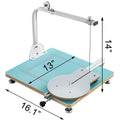 SucceBuy Macchina Tagliatrice per Schiuma Angolo Regolabile Temperatura Controllabile Tavolo in MDF + Lega Kit Utensili per Taglio Polistirolo Spugna