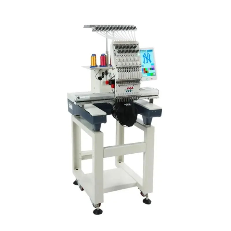 【Più venduto】Macchina da ricamo computerizzata automatica a testa singola/multipla, piccola macchina da ricamo personalizzata