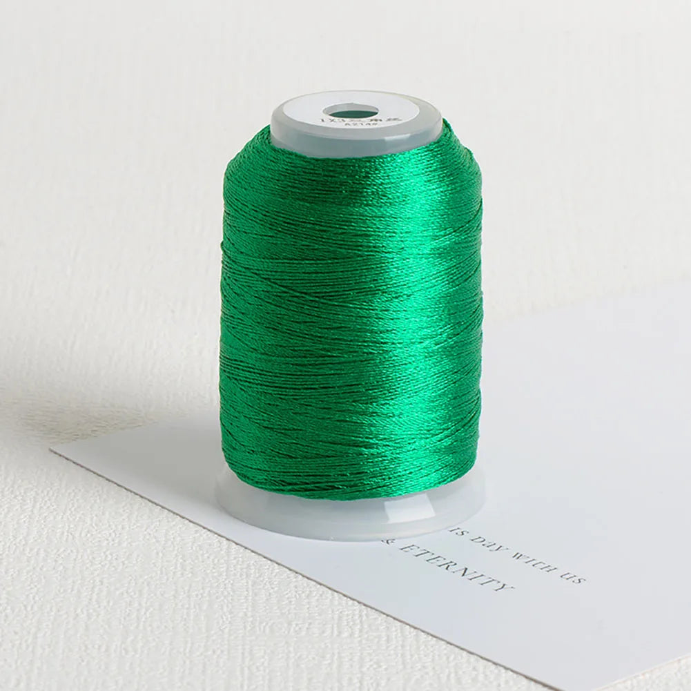 350m/rotolo Filo da ricamo per cucito fai da te, strumenti per cucito a punto croce, braccialetto di pizzo, corda intrecciata, nodi di pizzo, decorazione di gioielli