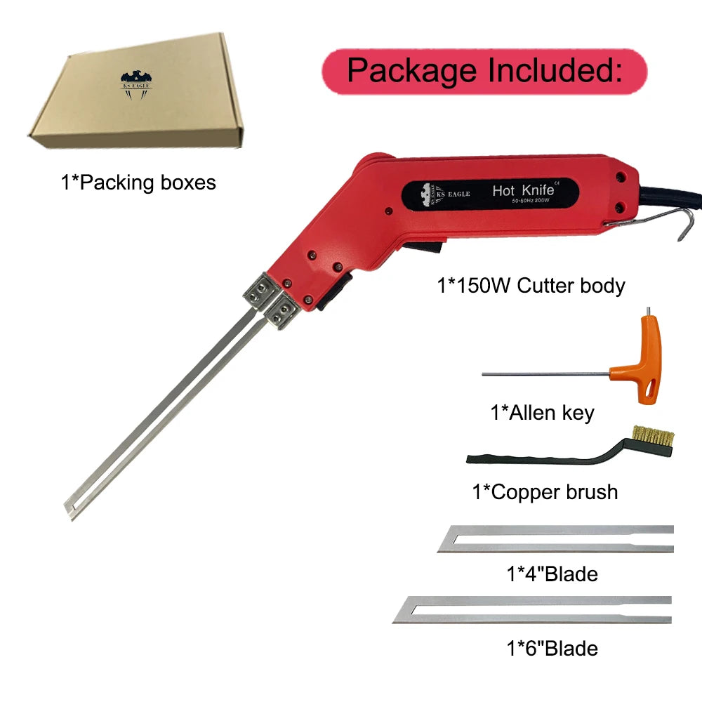 Foam Cutter Heteluchtmes 110/230V Elektrische Schuimsnijder Polystyreen Snijmachine Piepschuimsnijder DIY Snijgereedschap KS EAGLE Foamsnijder