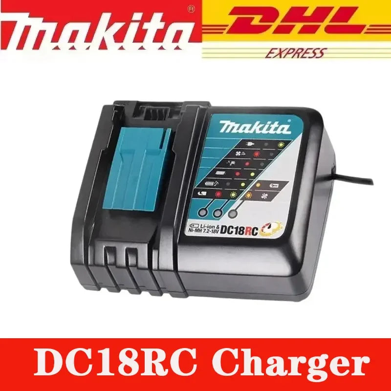 Makita 100% Origineel DDF487 Accu Boor-/Schroefmachine 18V Borstelloze Elektrische Slagschroevendraaier Oplaadbaar Elektrisch Gereedschap
