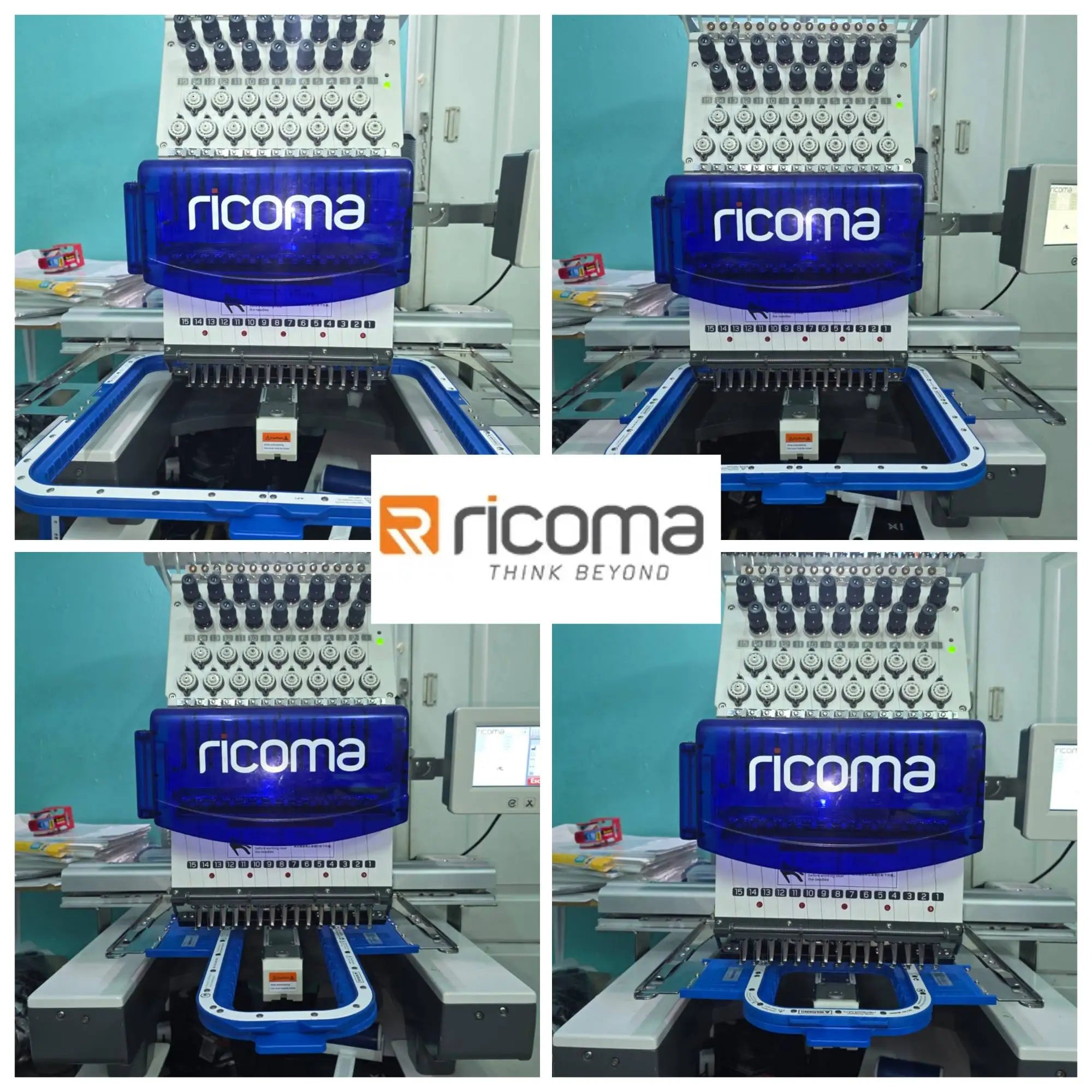 Telai magnetici per Ricoma TC1501 EM1010 MT-1501 ecc. Macchina da ricamo Telaio magnetico Ricoma Mighty Hoop per macchina da ricamo