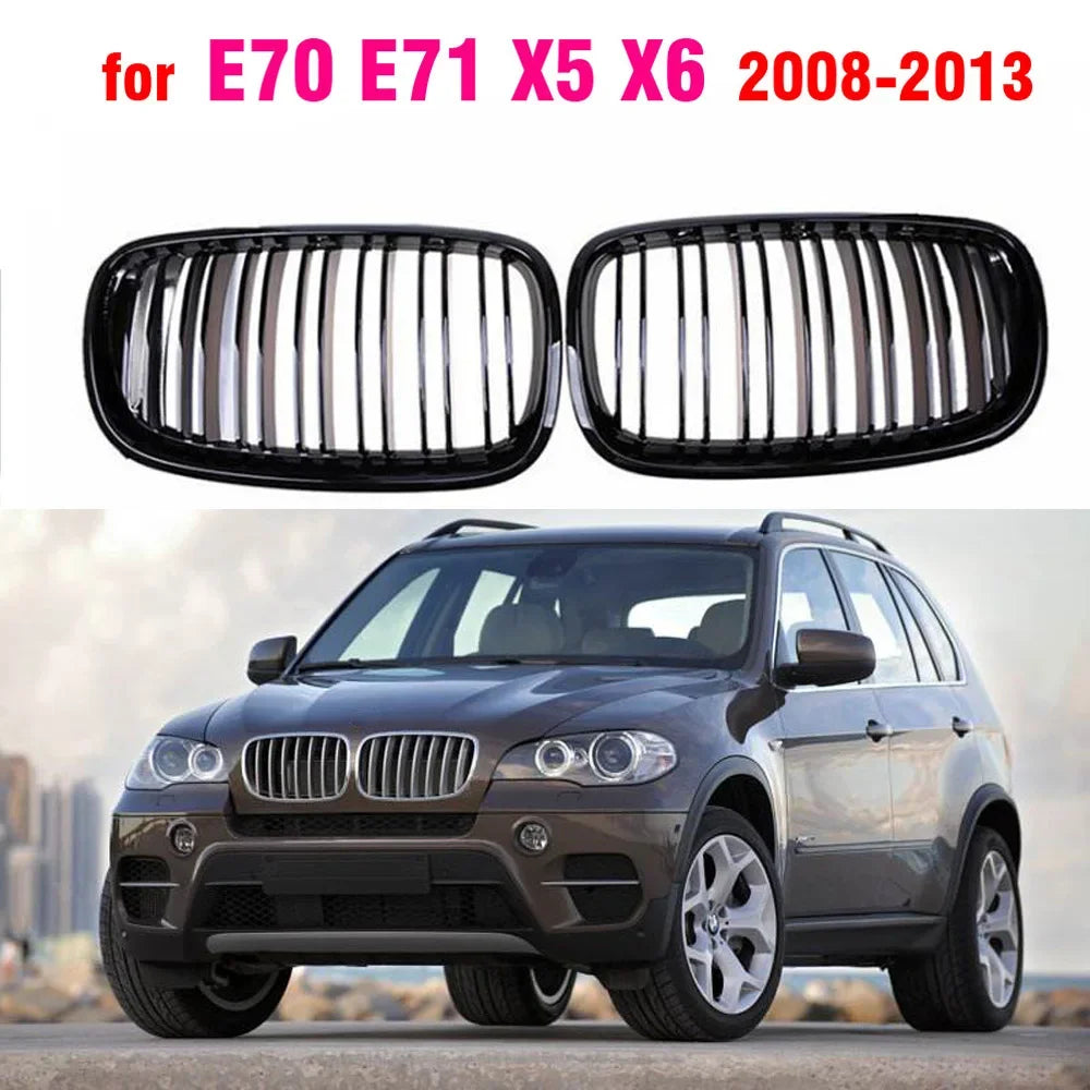For BMW E60 E46 E53 E39 E61 E63 E70 E71 E84 E81 E87 E89 E90 E92 E93 E36 With Car Front Bumper Kidney Grille