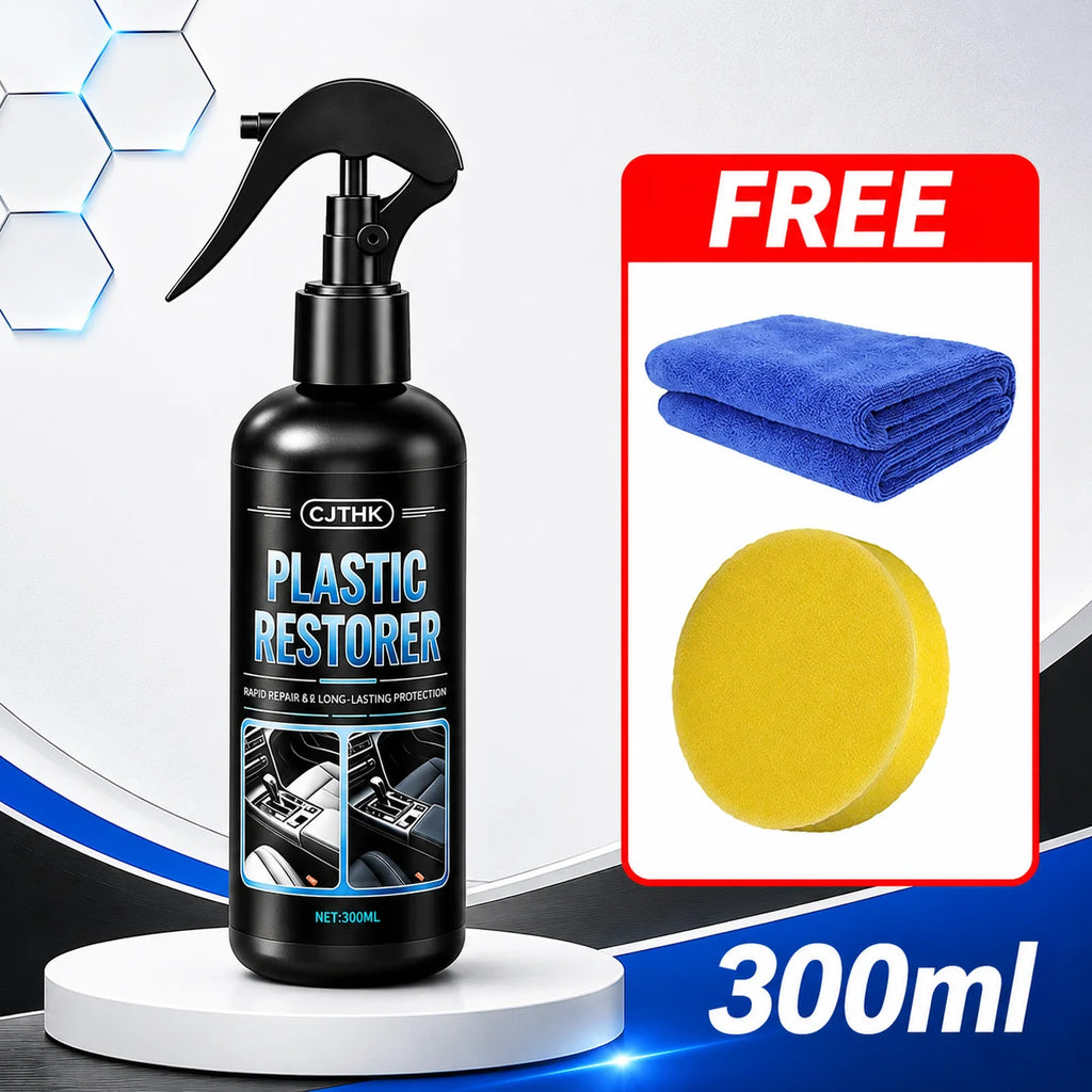 Car Plastic Restorer Back To Black Gloss Auto Plastic Leather Renovator Long Lasting Coating Liquid Auto Polish Repair Products