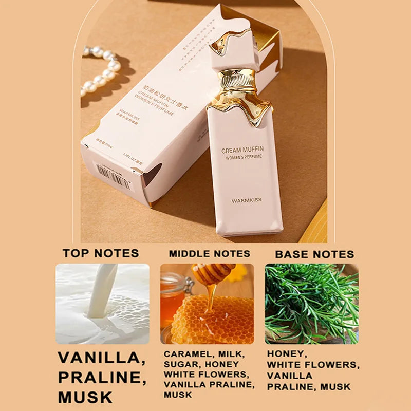 Profumo Arabo da Donna Dolce Vaniglia Sensuale Acqua di Colonia Spray Corpo Profumo Persistente Feromone Arabo Eau De Parfum Regalo