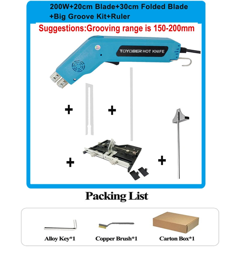 Hete Mes Stoffensnijder Touwsnijgereedschap Piepschuimsnijder Elektrische Schuim Polystyreen Snijmachine DIY Snijgereedschap Hitte Mes