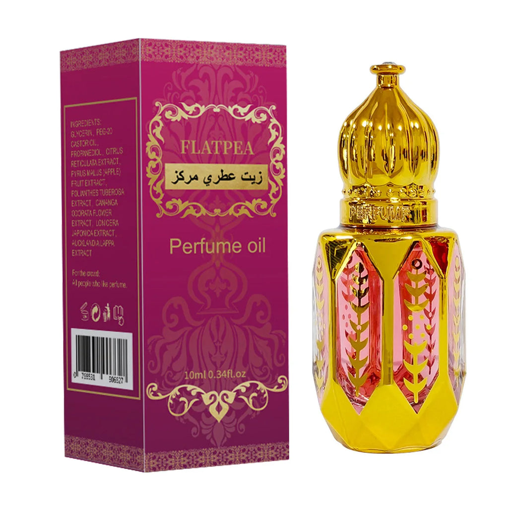 10ML Arabische parfum Midden-Oosten Dikke geurolie Lichaamsgeur bedekkend Eau De Parfum Langdurig Draagbaar Pipet Parfums