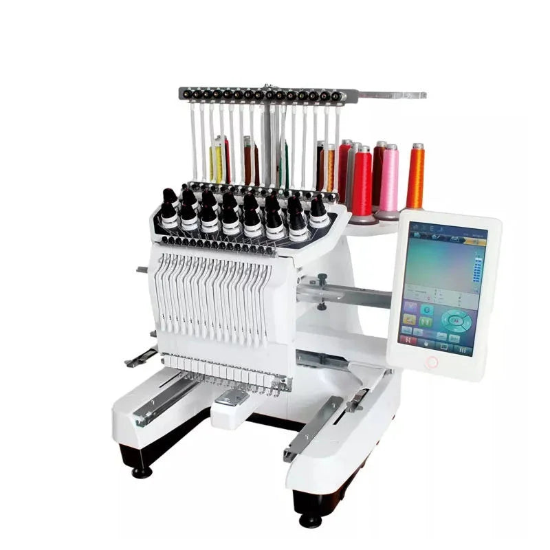 Macchina da ricamo computerizzata a testa singola CP-3620 a 12 aghi per cappelli