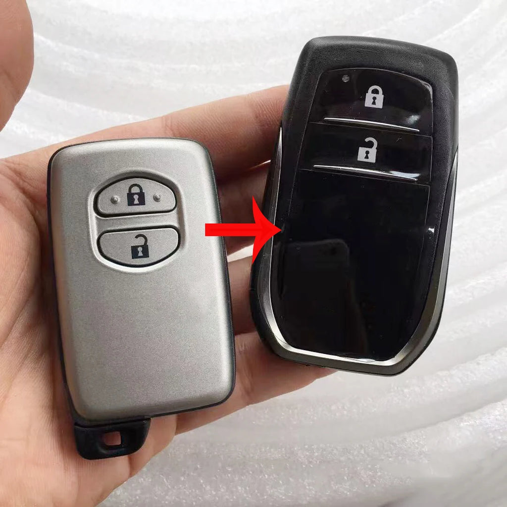 Baojiangdd fit for Toyota YARIS WISH PRODA GR Land Cruise modified remote upgrade CAR key Shell