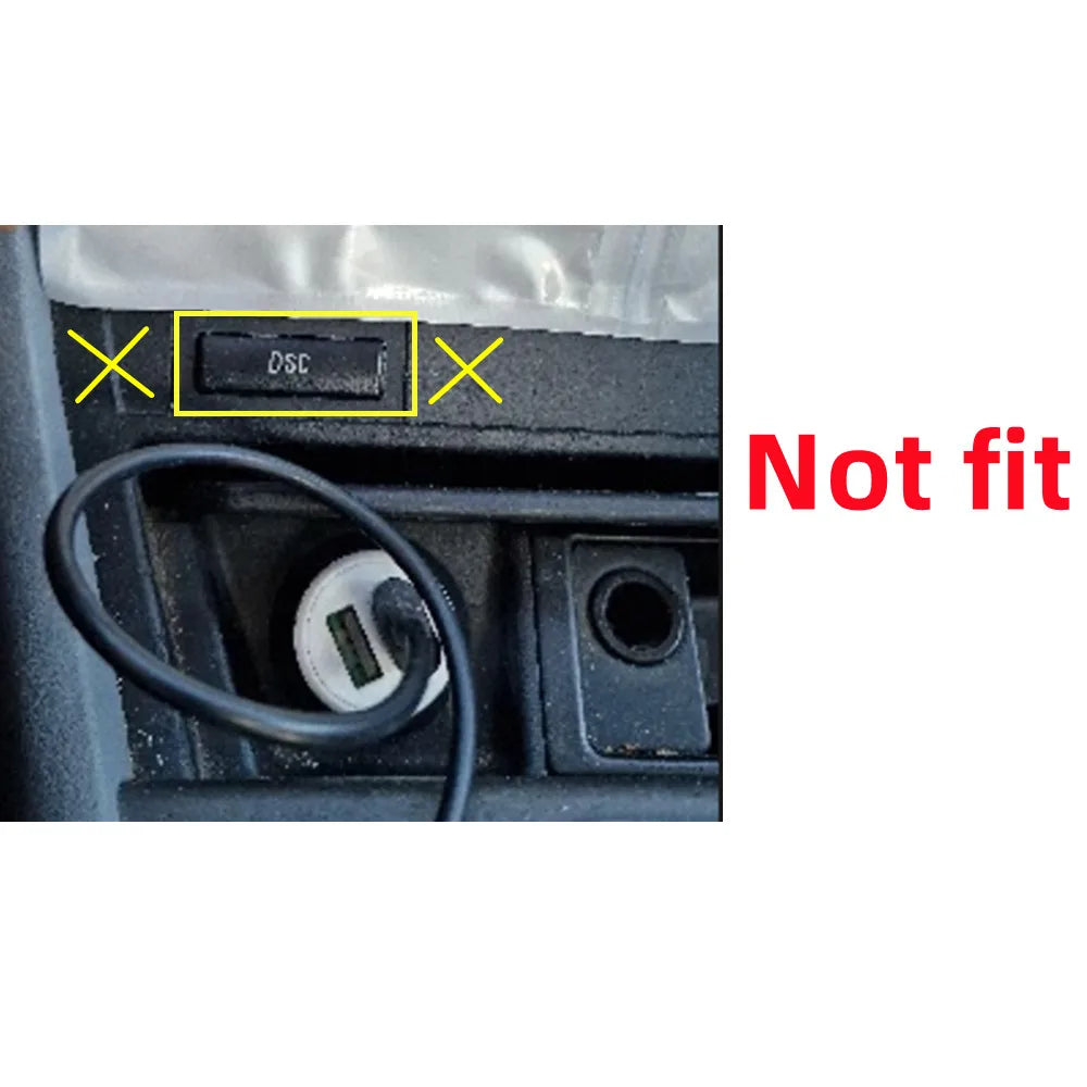 Car Steering Wheel Button I/O VO Cover Console Sport Mode Switch Replacement For BMW 3 Series E46 M3 1998-2004 Auto Parts