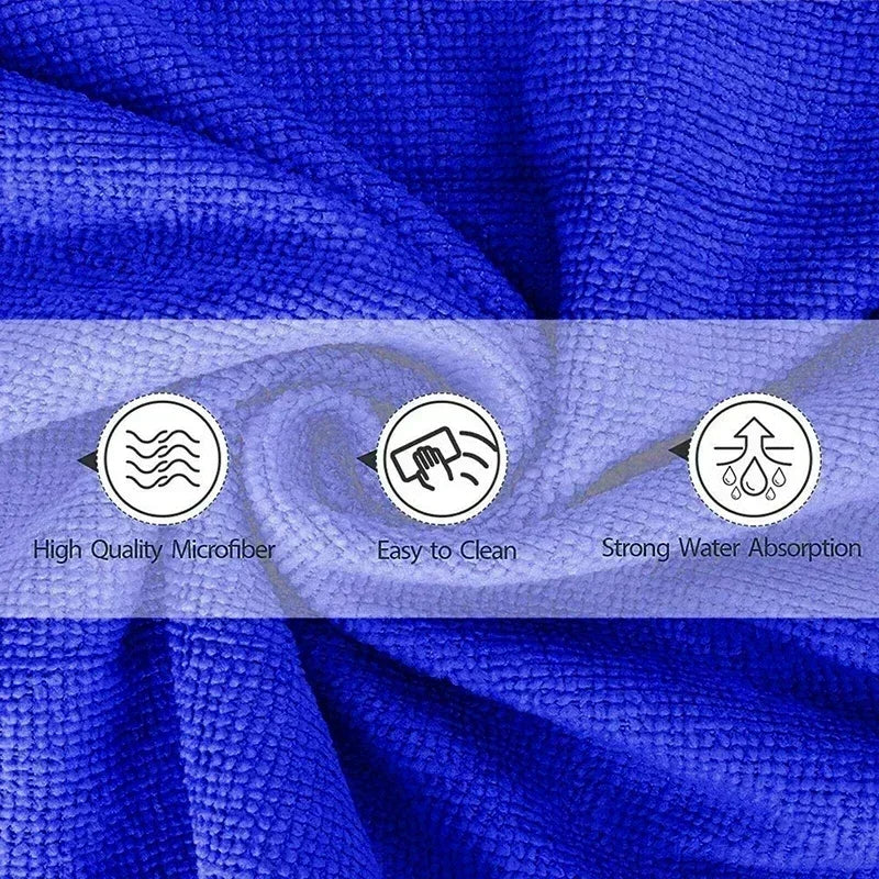 Microfiber Cleaning Cloths Lint Free Microfiber Cleaning Towel Cloths Reusable Cleaning Towels Super Absorbent for Car Window