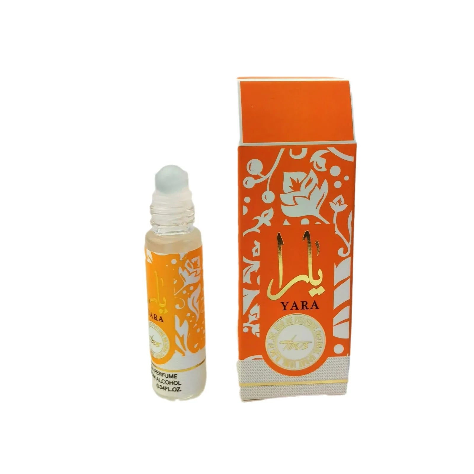 10 ml YARA Roll-On Geur, Unisex Langhoudende Lichte Geur, Midden-Oosterse Stijl Eau de Parfum Olie