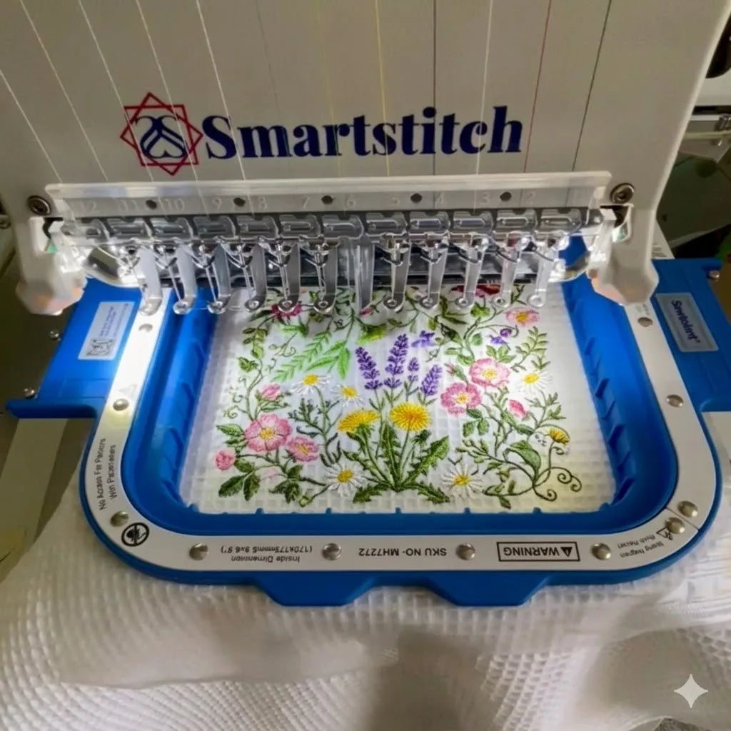 Macchina Smartstitch S-1001/S-1201/S-1501/S-1501 Ultra/S-1501 Plus/S1502 adatta per telaio da ricamo magnetico Sewtalent Mighty Hoop