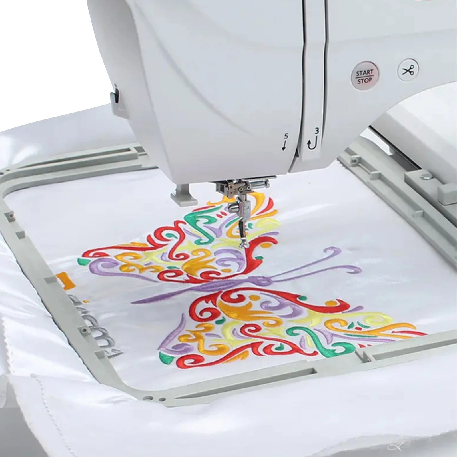 SIHAO Embroidery Machine Home Commercial Automatic Computerized LOGO Letters MRSV700 Electric Sewing With Touch Screen