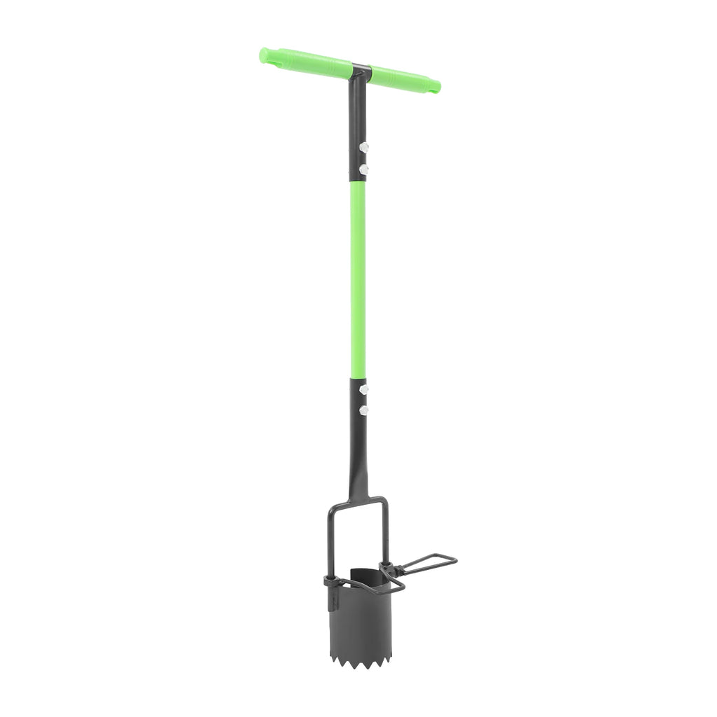 Utensile manuale per piantare bulbi da prato con base seghettata, profondità massima di scavo di 9,4 cm per scavare buche adeguate