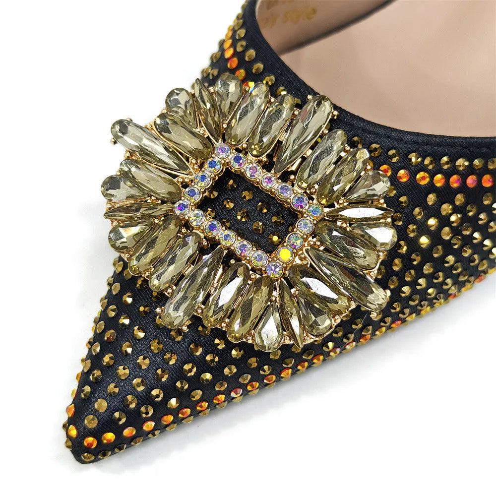 Sandali da donna nigeriani di alta qualità, stile italiano, sandali da donna africani, scarpe di lusso firmate, scarpe da donna 2025