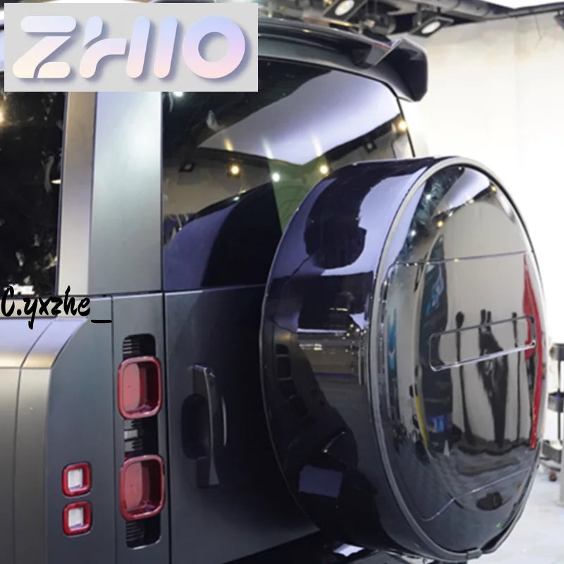 ZHIO For 2020-2026 Land Rover Defender Spare Tire Cover Outer Frame Protection Cover Exterior Accessories Custom Fit