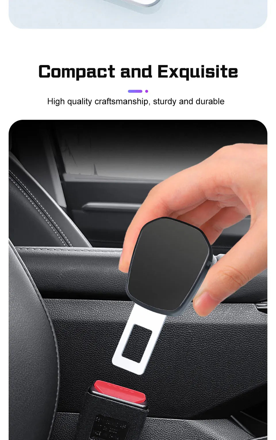 For BYD Leopard 5 Leopard 3 8 Titanium 7 3 Car Seat Belt Clip Extension Lock Buckle Plug Extender Adjustable ABS Car Accessories