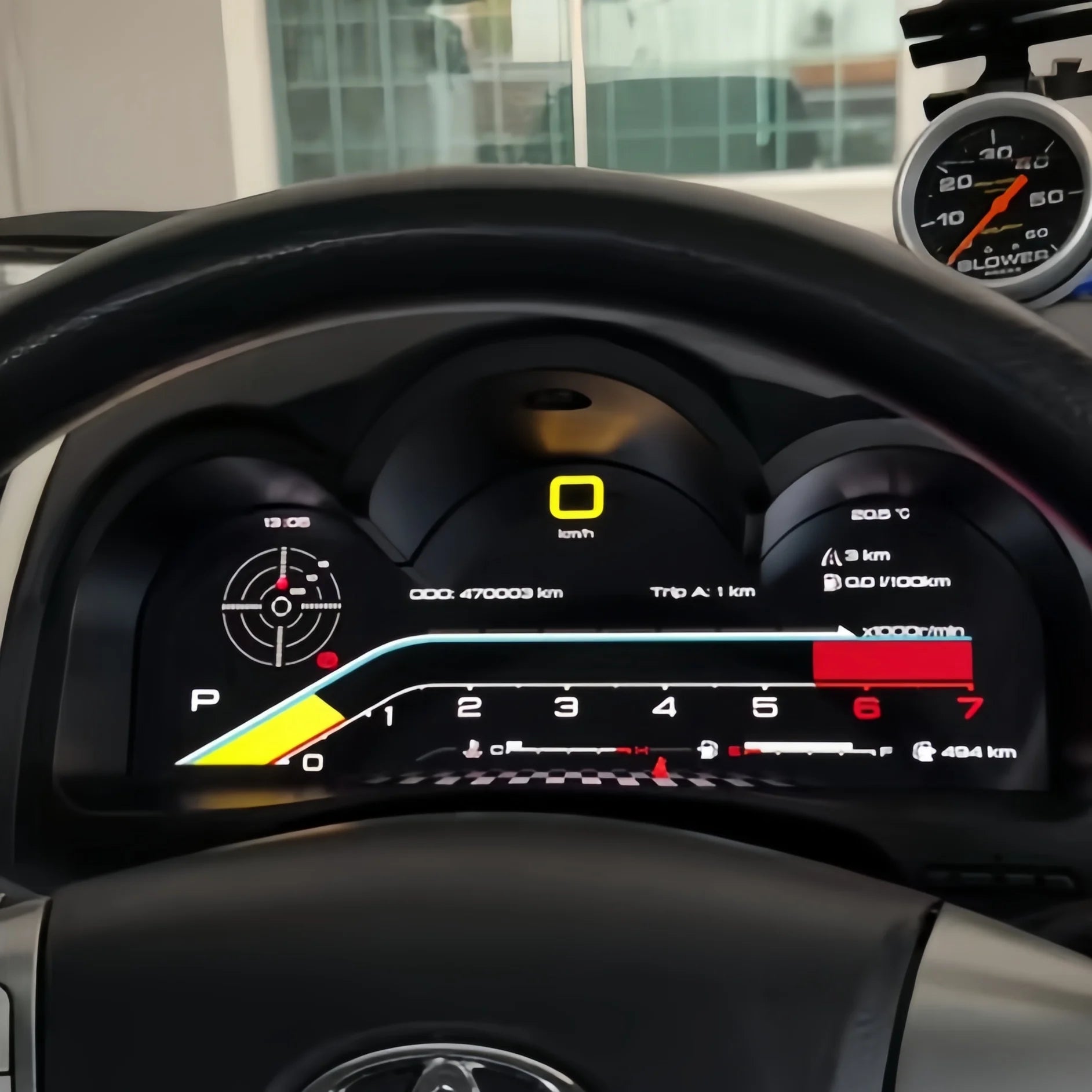 Digital Cluster For Toyota Hilux 2005 2007 2008 2009 2010 2011 2012 2013 Virtual Cockpit Speed Meter Car Dashboard Instrument