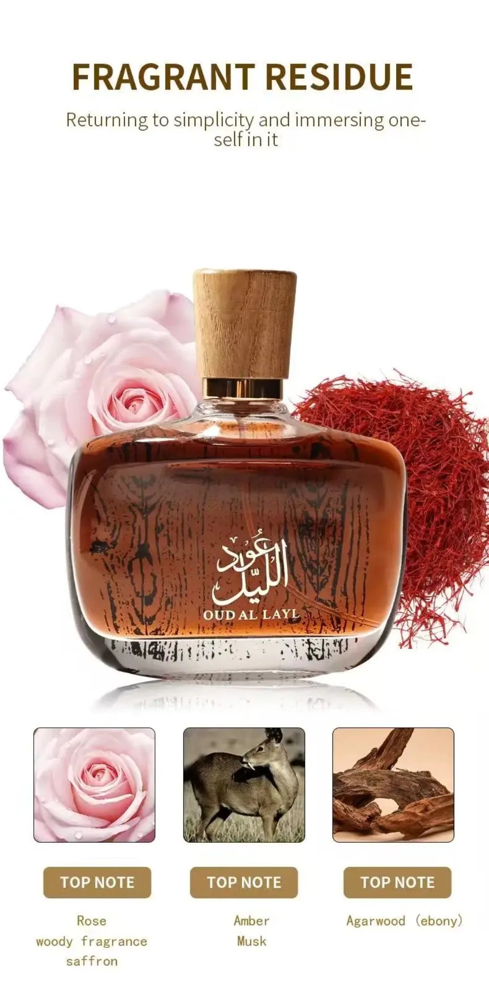 Attira le donne – Profumo "Wild Boys". Profumo Spray da Uomo 100ML, Fragranza Mista: Oud, Latte e Sandalo. Romanticismo a lunga durata
