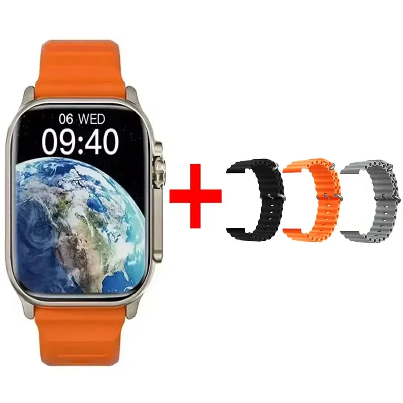 7 in 1 strap watch DT900 Support Music Wireless charging Bluetooth Calling Health& Fitness Tra Sports smart watch men and women