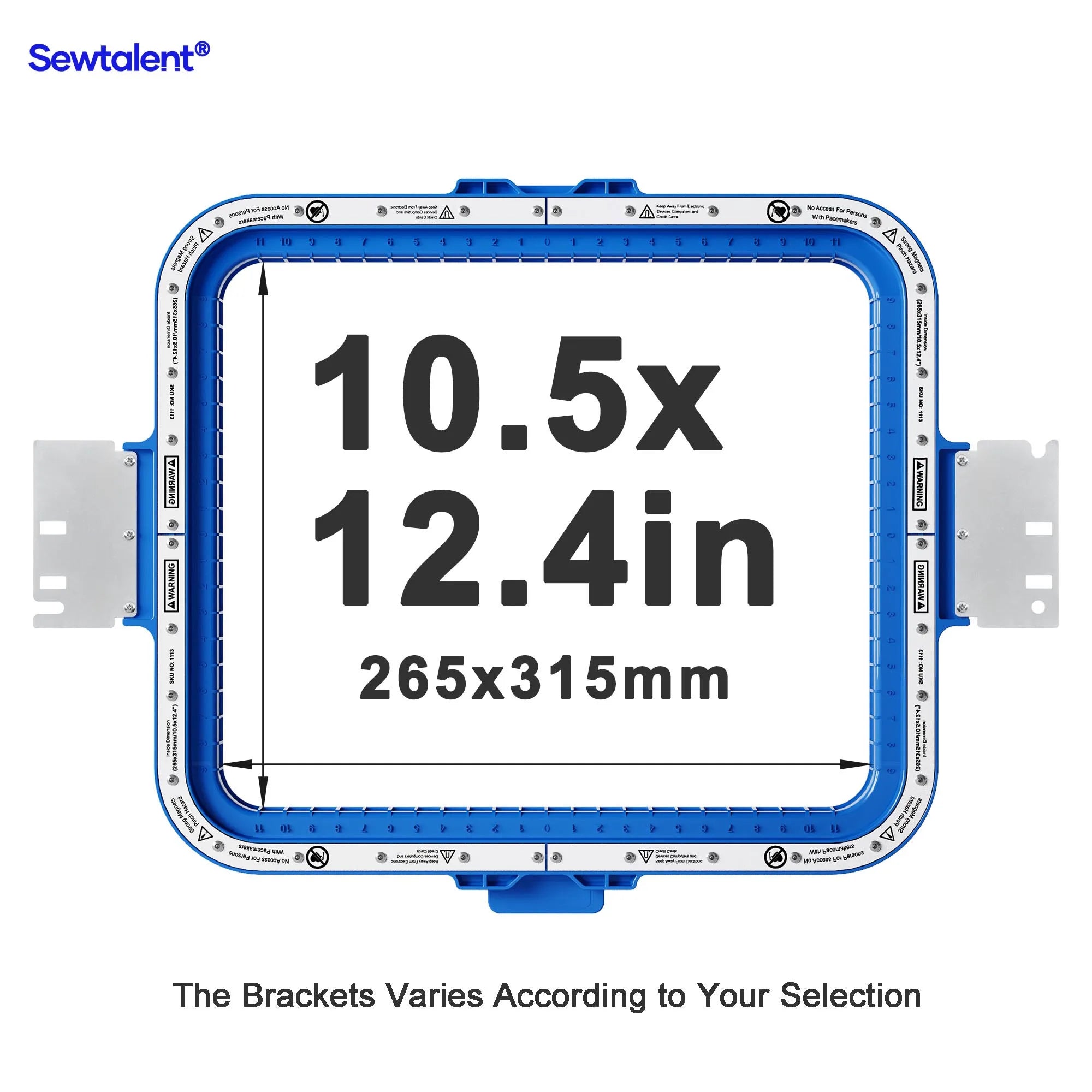 Macchina Smartstitch S-1001/S-1201/S-1501/S-1501 Ultra/S-1501 Plus/S1502 adatta per telaio da ricamo magnetico Sewtalent Mighty Hoop