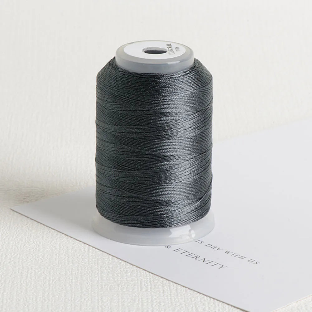Filo da ricamo da 350 m/rotolo Fai da te Cucito artigianale Strumenti per cucire a punto croce Braccialetto in pizzo Corda intrecciata Nodo in pizzo Decorazione gioielli