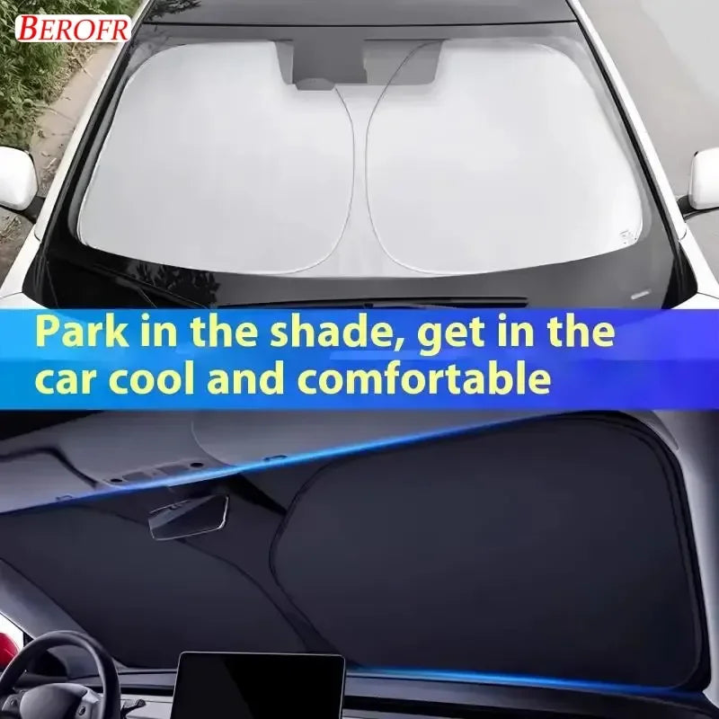 For Rox 01 Polestones 01  2023-2024 Car Windshield Sunshade Cover Front Window Sun Shade Heat Insulation Summer Auto Accessories
